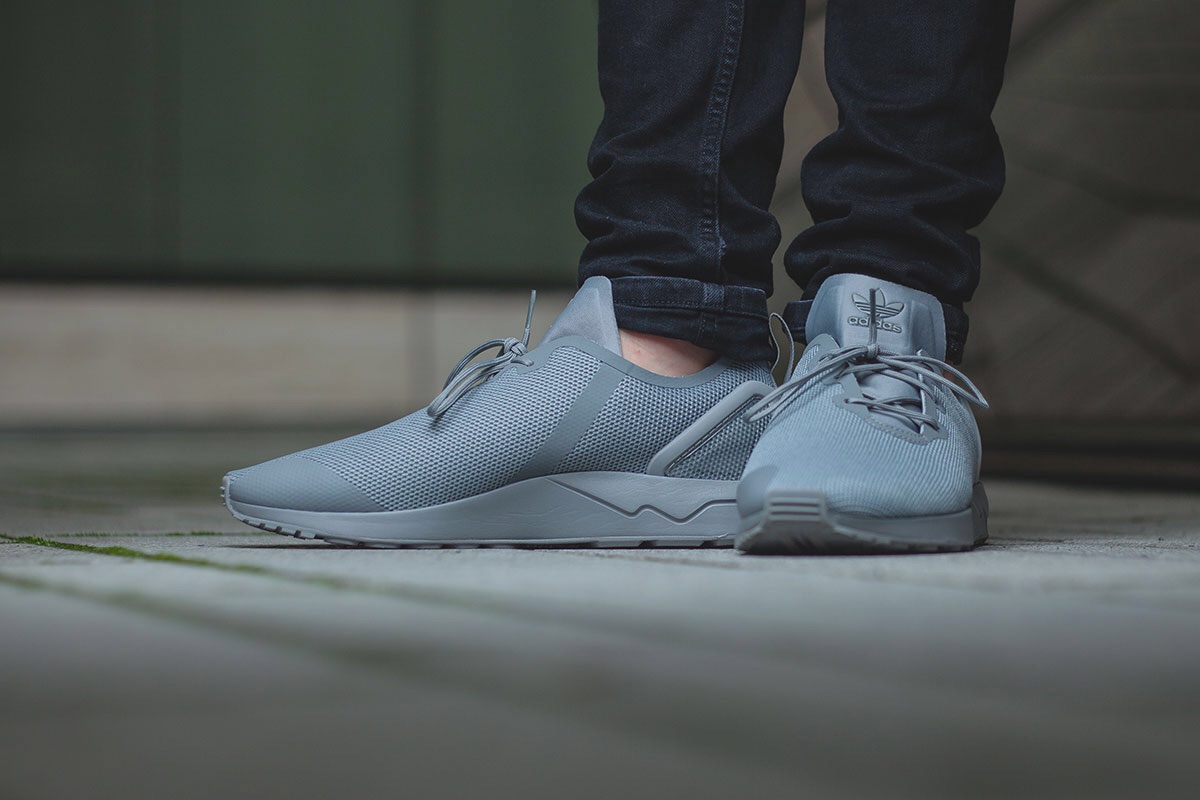 ADIDAS NEW 'SOLID GREY' ZX FLUX ADV ASYM | BoldFame ADIDAS NEW 'SOLID GREY' ZX FLUX ADV ASYM | BoldFame